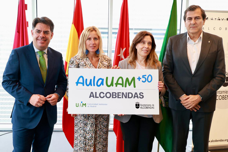 Alcobendas contará con un aula de la UAM 50+ conveniada con la Universidad Autónoma