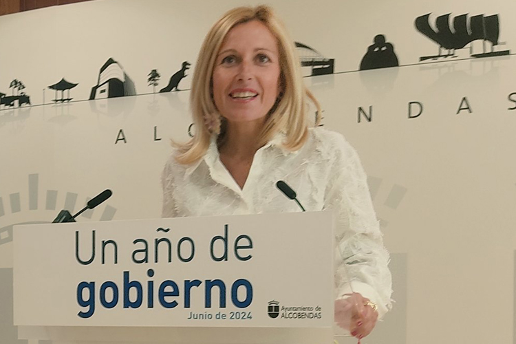 La Alcaldesa de Alcobendas, Rocío García Alcántara, hace un balance muy positivo de su primer año de gobierno