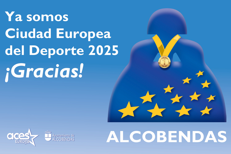 Alcobendas ya es oficialmente “Ciudad Europea del Deporte 2025”