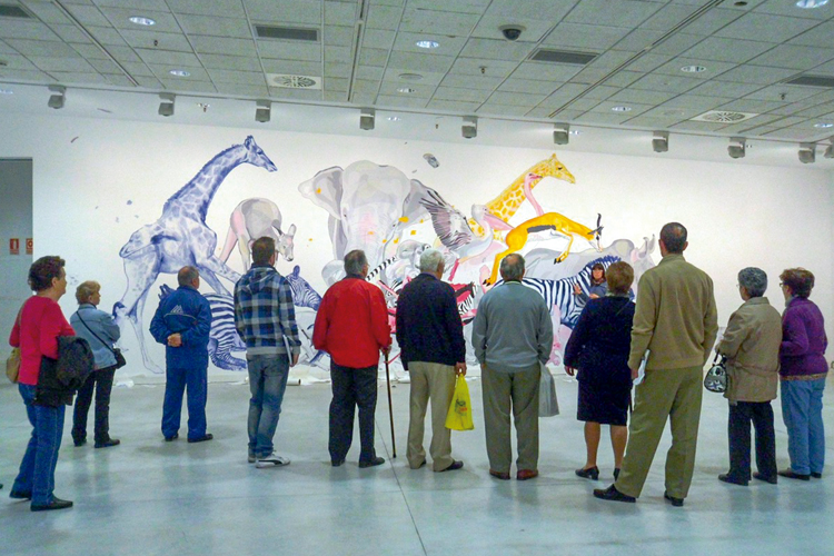 Visitas guiadas para grupos y particulares a las exposiciones del Centro de Arte Alcobendas