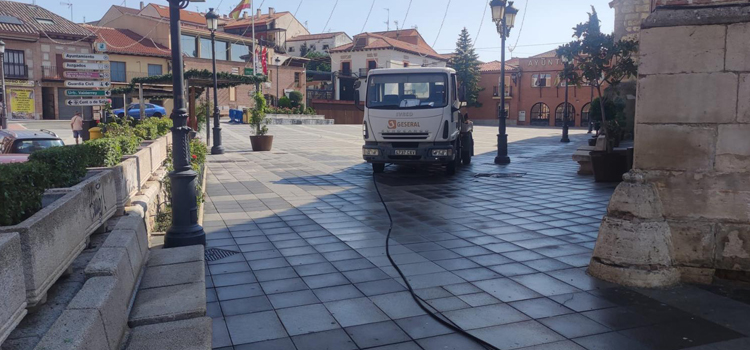 El Ayuntamiento de Algete refuerza la limpieza y la recogida de residuos los días de las fiestas patronales