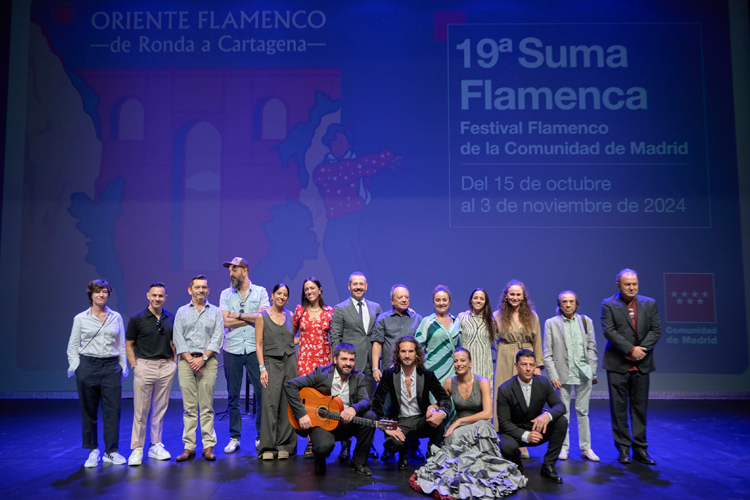 La Comunidad de Madrid celebra la XIX edición de Suma Flamenca con 241 artistas bajo el lema Oriente flamenco. De Ronda a Cartagena