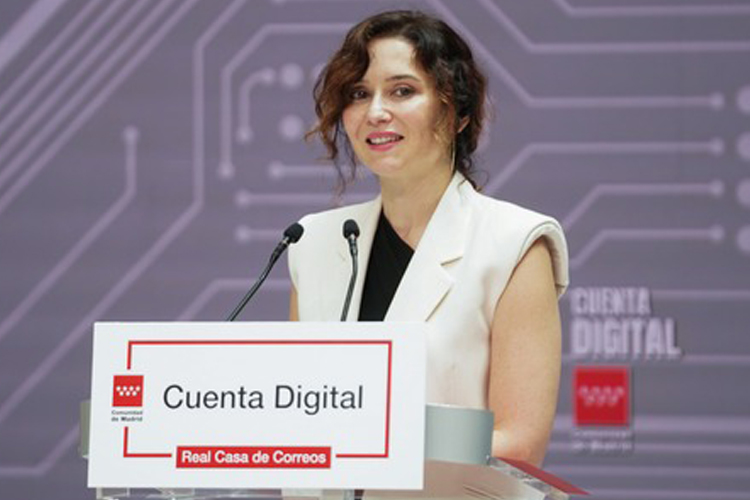 Díaz Ayuso presenta Cuenta Digital, la nueva herramienta tecnológica que facilitará la gestión de 100 servicios públicos a ciudadanos y empresas