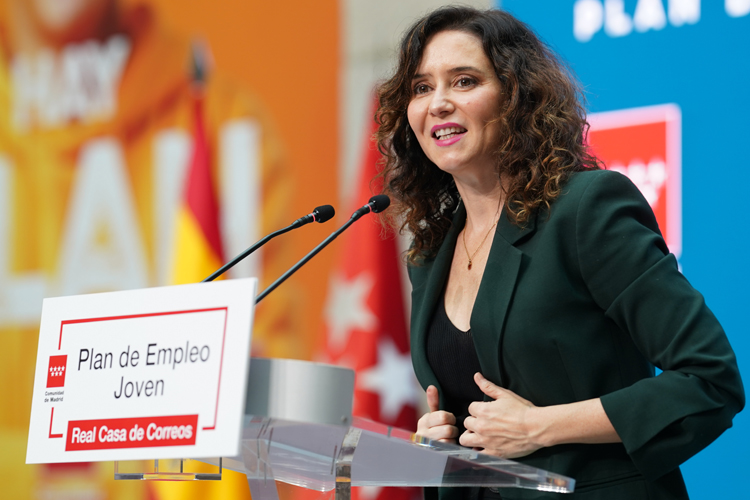 Díaz Ayuso presenta el nuevo Plan de Empleo Joven con 200 millones de inversión: “Apostar por la juventud es acertar siempre”