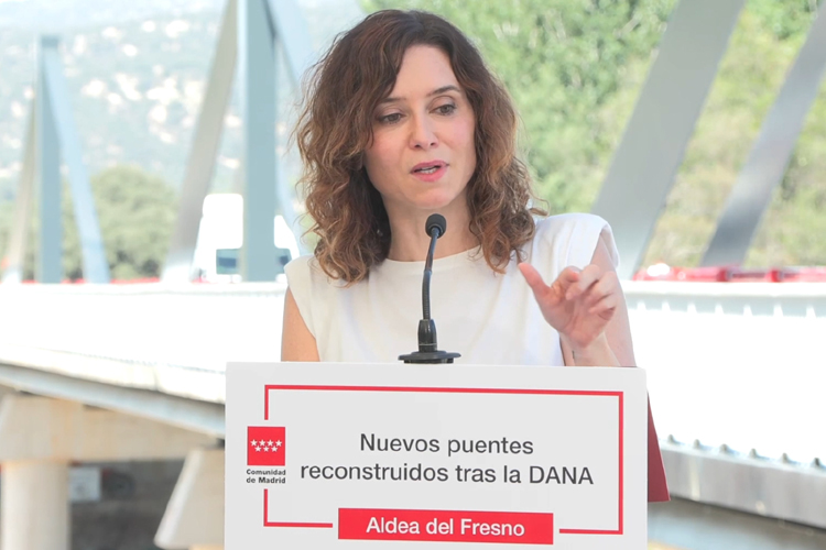 Díaz Ayuso: “Lo que está pasando en la España de Sánchez es grave y es inaudito el ataque de un Gobierno contra un juez”