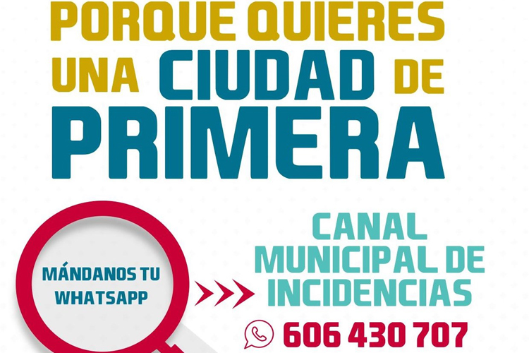 El Canal de incidencias del Ayuntamiento de Sanse cumple su primer año, con más de 1.600 solicitudes resueltas