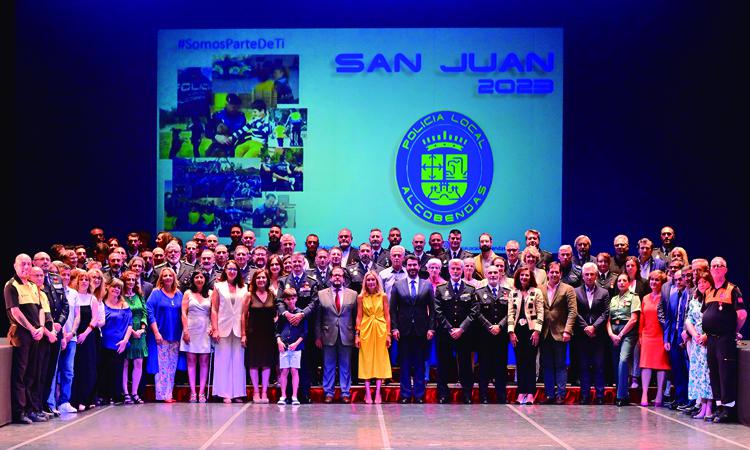 La Policía Local de Alcobendas celebra su patrón con una entrega de medallas 