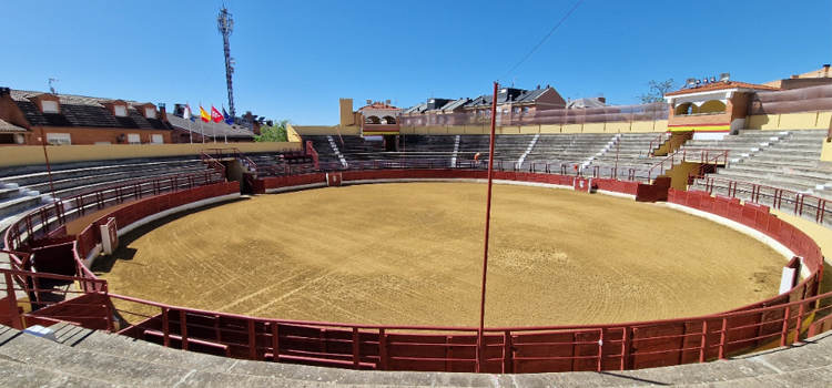 El Ayuntamiento de Algete mejora la Plaza de Toros para acoger la corrida de la Copa Chenel el 20 de abril