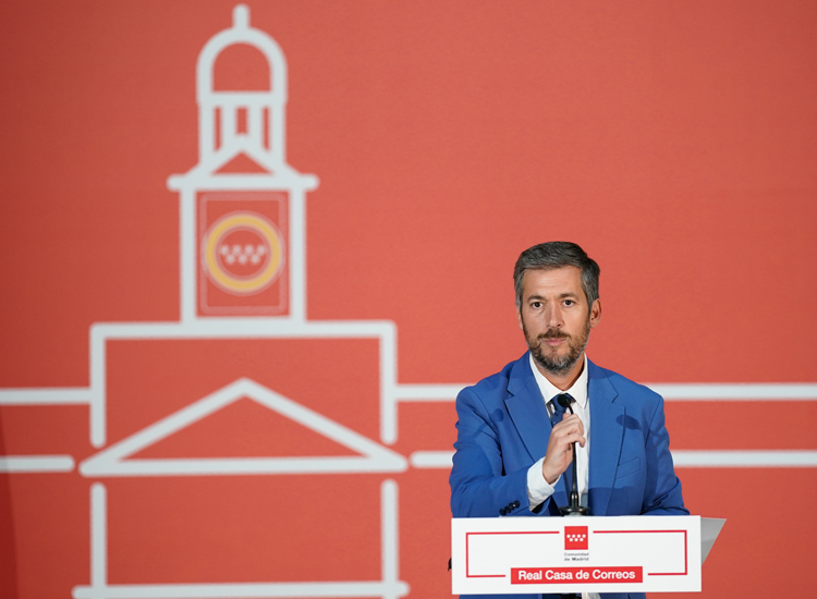 La Presidenta Díaz Ayuso cerró ayer las jornadas de reuniones con los grupos parlamentarios de la Asamblea de Madrid