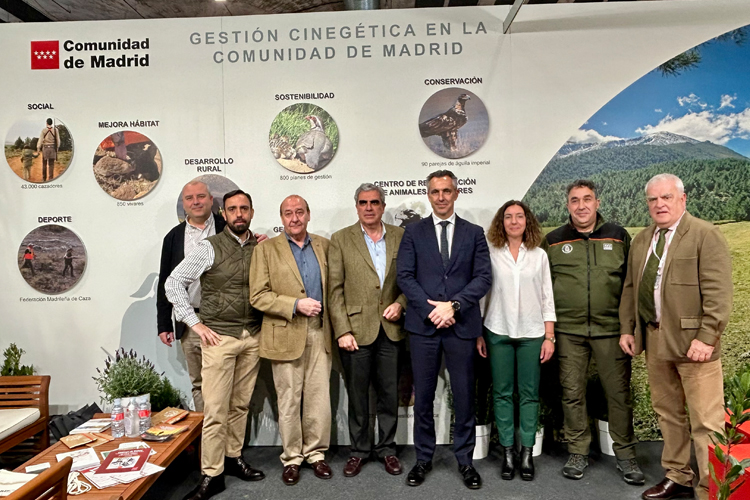 La Comunidad de Madrid participa en la XI Feria Cinegética con un estand propio en el que agentes forestales explicarán su trabajo