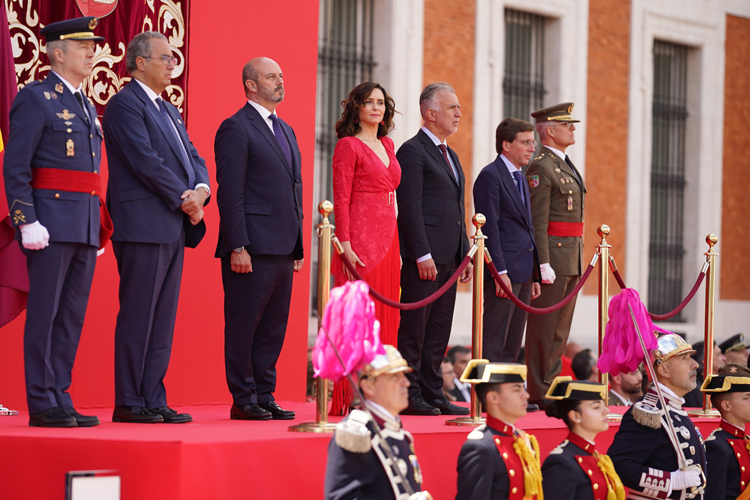 Díaz Ayuso, en el acto cívico-militar en homenaje a los Héroes del 2 de Mayo de 1808