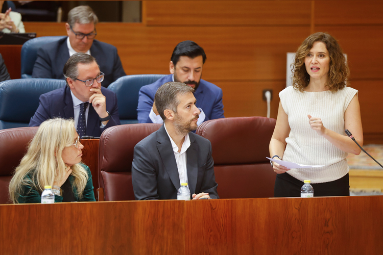 Díaz Ayuso define la “convivencia” de Sánchez para hablar de amnistía: “que los golpistas vuelvan a delinquir, a atentar contra España y contra su unidad”