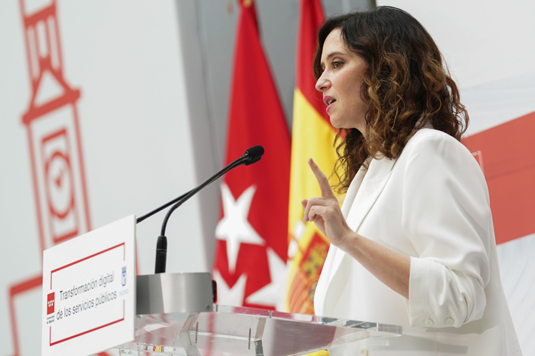 Díaz Ayuso exige al Gobierno que garantice el mismo tratamiento ante la ley de todos los ciudadanos “aunque tengan una relación sentimental con un adversario político” y se pronuncia sobre Bildu