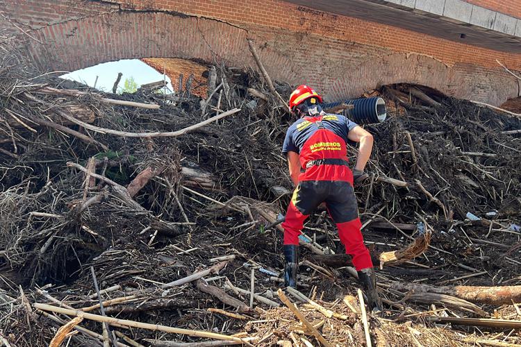 La Comunidad de Madrid logró en 2023 el récord histórico de intervenciones de su Cuerpo de Bomberos