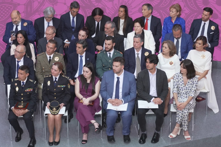 Reconocidos con las Grandes Cruces de la Orden del Dos de Mayo