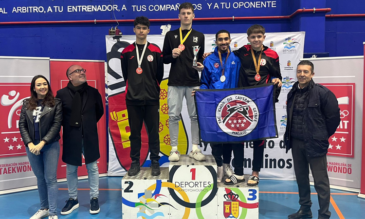 Lluvia de medallas de oro del HANKUK en el primer Campeonato de Madrid