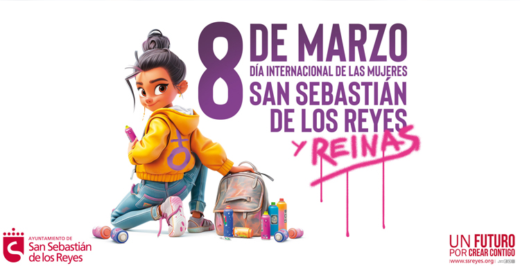 Talleres, Charlas, Exposiciones y Deporte en la programación de San Sebastián de los Reyes para el 8M