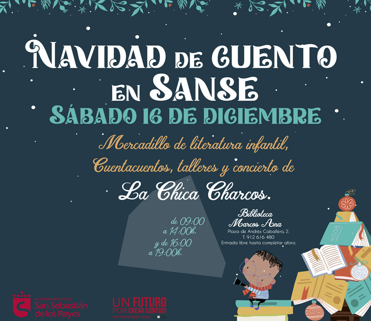 La Biblioteca Marcos Ana de San Sebastián de los Reyes ha preparado 'Una Navidad de cuento'